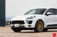 Porsche Macan на дисках Hybrid Forged HF-2