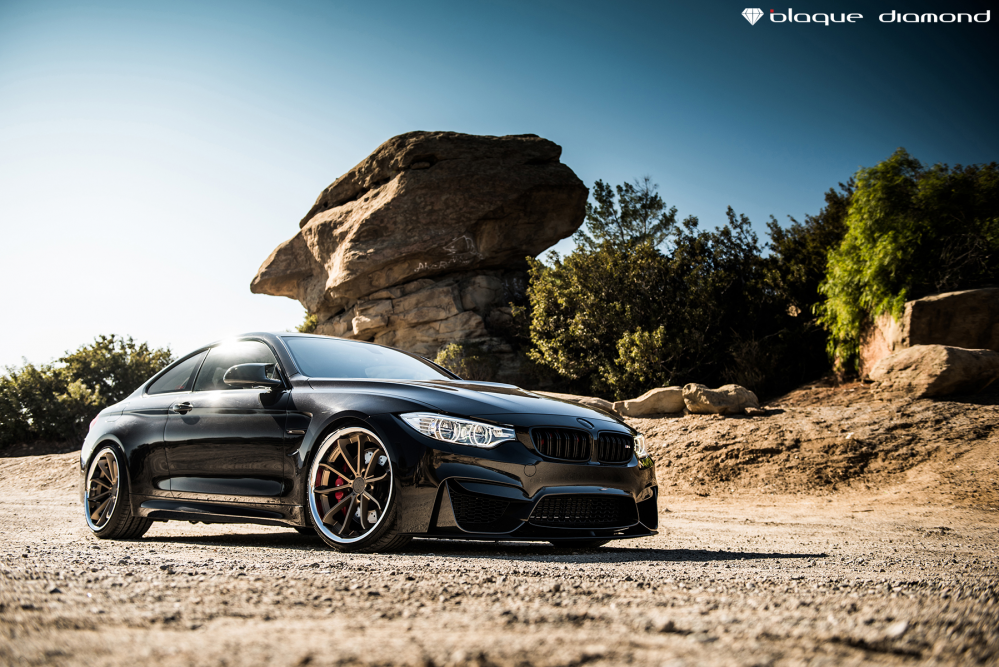 BMW M4 на дисках Blaque Diamond BD23