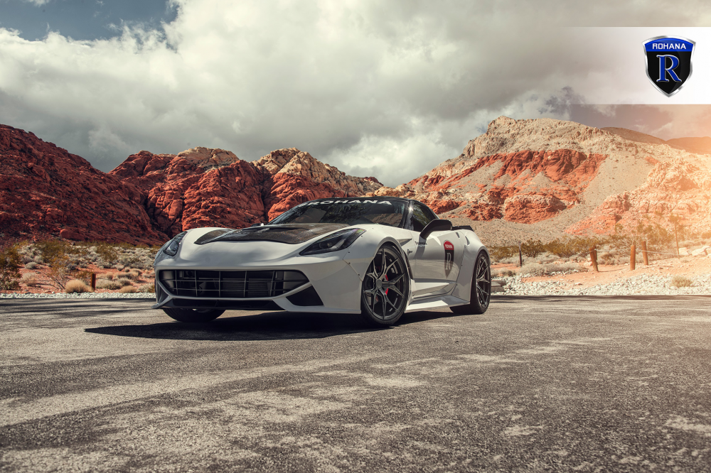 Chevrolet Corvette C7 на дисках Rohana RFX5