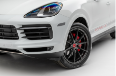 Porsche Cayenne на дисках V-FF 109 Carbon Graphite