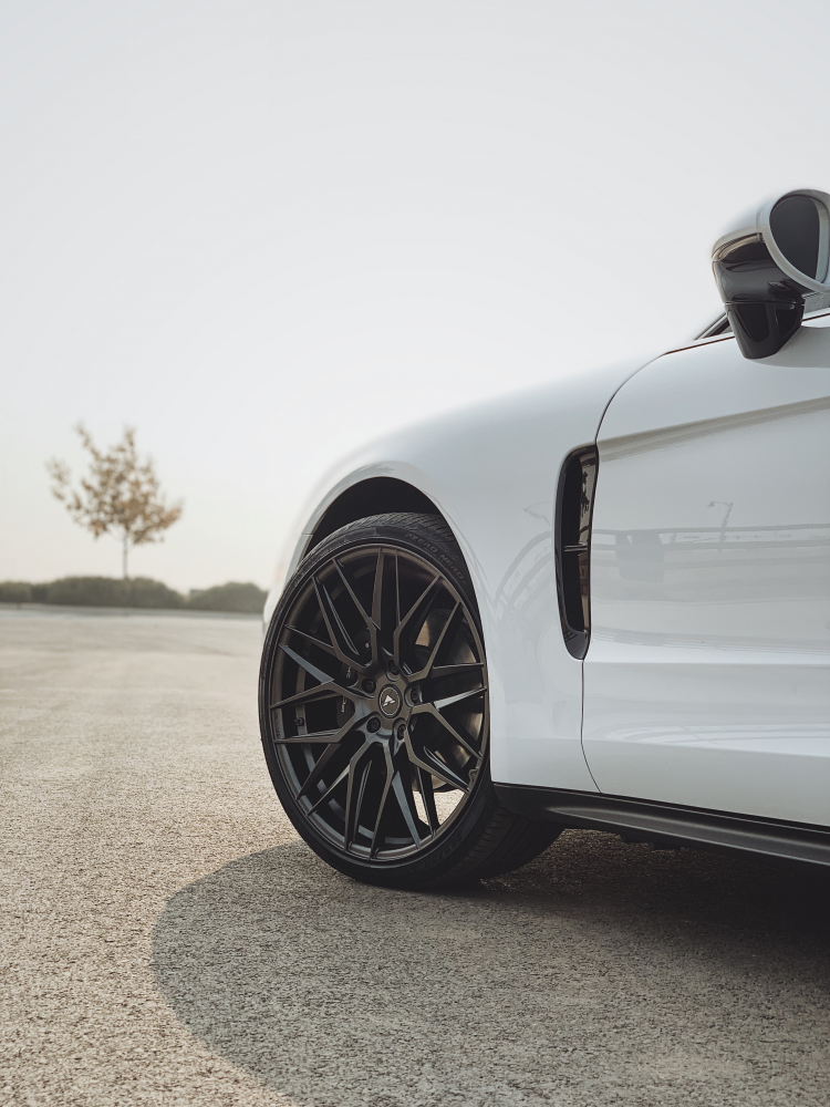 Porsche Panamera на дисках Vorsteiner V-FF 107 Carbon Graphite