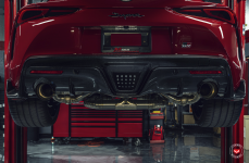 Toyota Supra на кованых дисках Vossen Forged EVO-4R