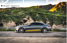 Mercedes Benz C63 AMG S Edition 1 на дисках Blaque Diamond BD11
