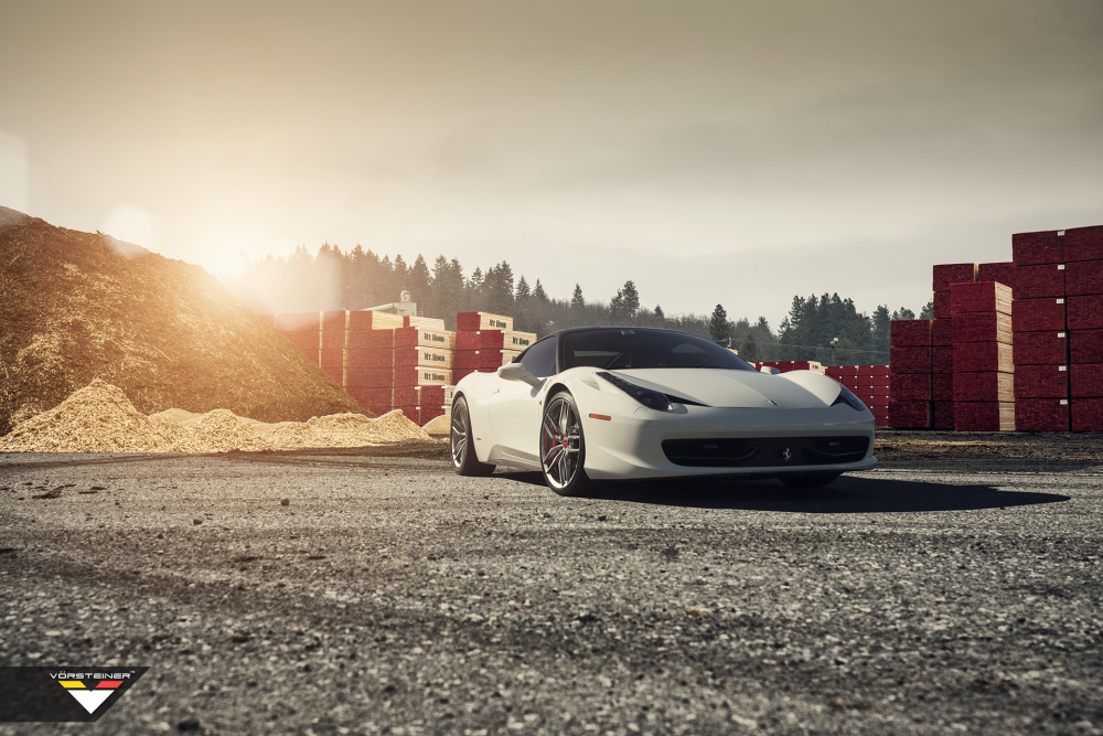 Ferrari 458 Italia на дисках Vorsteiner V-FF 105