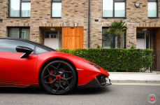 Lamborghini Huracan на дисках Novitec x Vossen NL4