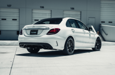 Mercedes-Benz C43 на дисках V-FF 112 Carbon Graphite