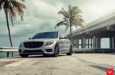 Mercedes S550 на дисках Hybrid Forged HF-4T