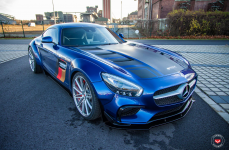 Mercedes-Benz GTS AMG на дисках Vossen Forged VPS-307