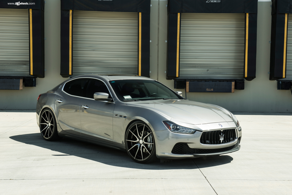 Maserati Ghibli на дисках Avant Garde M652