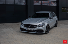 Mercedes C63 AMG Wagon на дисках Hybrid Forged HF-3