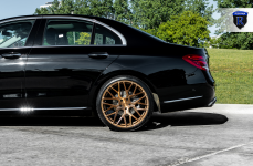 Mercedes Benz E300 на дисках RFX10 Brushed Bronze
