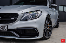 Mercedes C63 AMG Wagon на дисках Hybrid Forged HF-3