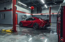 Toyota Supra на кованых дисках Vossen Forged EVO-4R