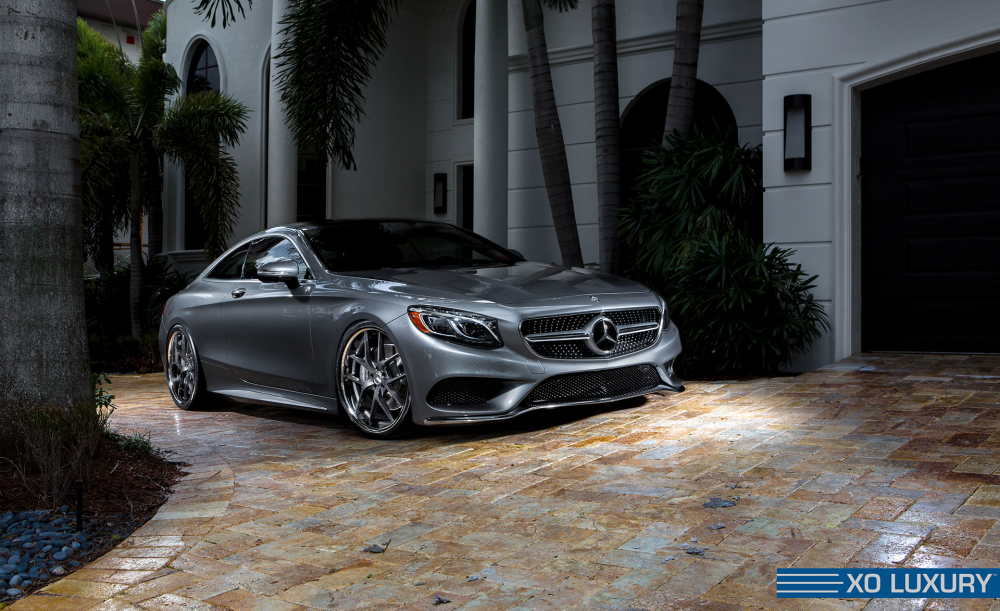 Mercedes-Benz S550 Coupe на дисках XO Luxury Athens 