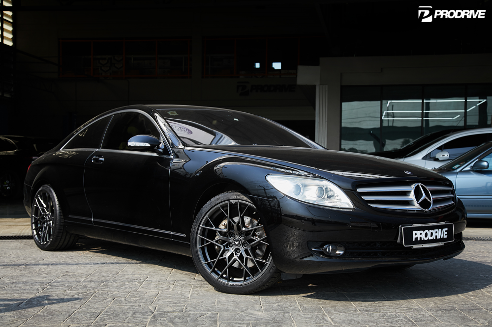 Mercedes CL-Class на дисках V-FF 111 Carbon Graphite