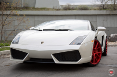 Lamborghini Gallardo на кованых дисках Vossen Forged VPS-306
