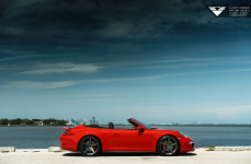Porsche 911 Carrera на дисках Vorsteiner V-FF 104