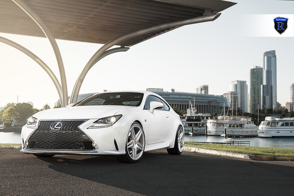 Lexus RC350 Fsport на дисках Rohana RC8