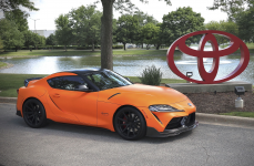 Toyota Supra на дисках Hybrid Forged HF-3