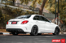 Mercedes C Class на дисках Vossen CVT