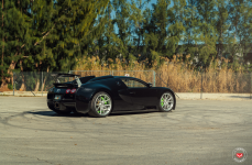 Bugatti Veyron на дисках Vossen Forged EVO-2R