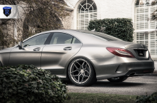 Mercedes Benz CLS на дисках Rohana RFX11 Brushed Titanium