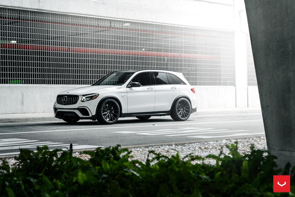 Mercedes GLC63 AMG на дисках Hybrid Forged HF-4T