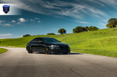 Audi A6 на дисках RFX10 Gloss Black
