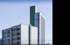 Mercedes A45s AMG на дисках Hybrid Forged HF-4T