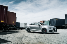 Audi RS3 на дисках V-FF 108 Carbon Graphite