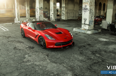 Chevrolet Corvette C7 на дисках XO Luxury Verona