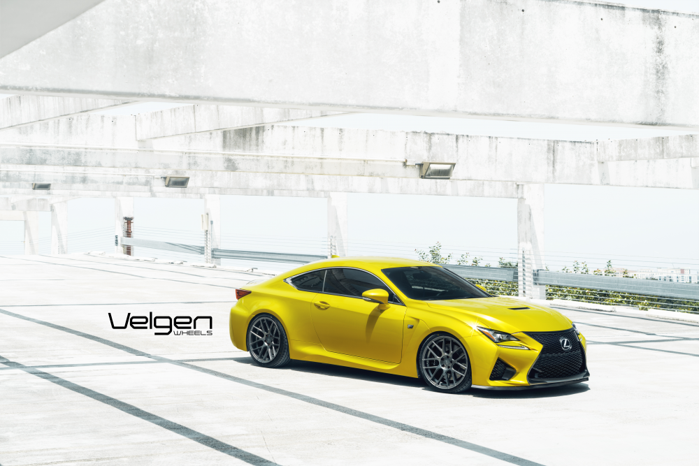 Lexus RCF на дисках Velgen Wheels VMB7 