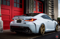Lexus RCF на дисках Vossen Forged VPS-302