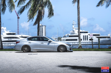 Infiniti Q50 на дисках Vossen x Work VWS-2