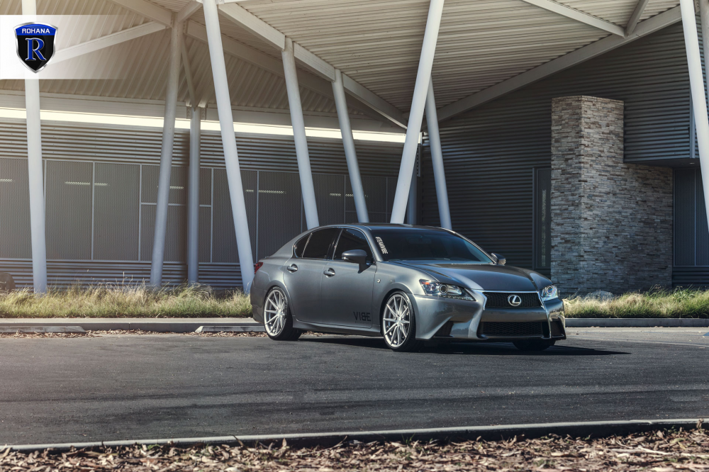 Lexus GS350 Fsport на дисках Rohana RF1