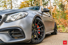 Mercedes E63s AMG на дисках Hybrid Forged HF-3
