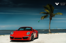 Porsche 911 Carrera на дисках Vorsteiner V-FF 104