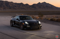 Porsche Cayman GT4 на дисках Vossen Forged VPS-314