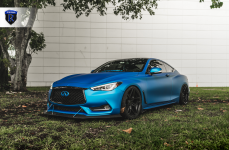 Inifinti Q60 Gloss Black на дисках RFX 11