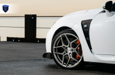 Lexus RCF на дисках RFX11 Brushed Titanium