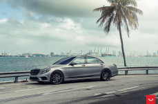 Mercedes S550 на дисках Hybrid Forged HF-4T