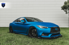Inifinti Q60 Gloss Black на дисках RFX 11