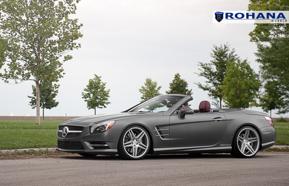 Mercedes Benz SL550 на дисках Rohana RC8