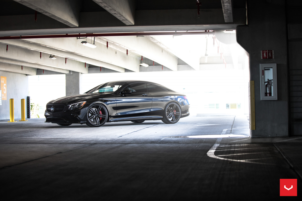 Mercedes S Class на дисках Hybrid Forged HF-1