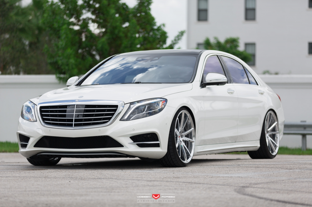 Mercedes-Benz S550 на дисках Vossen Forged VPS-301