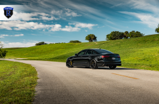 Audi A6 на дисках RFX10 Gloss Black