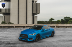 Inifinti Q60 Gloss Black на дисках RFX 11