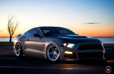 Ford Mustang GT на дисках Vossen Forged LC-102