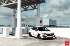 Honda Civic Type-R на дисках Hybrid Forged HF-5