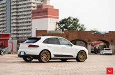 Porsche Macan на дисках Hybrid Forged HF-2